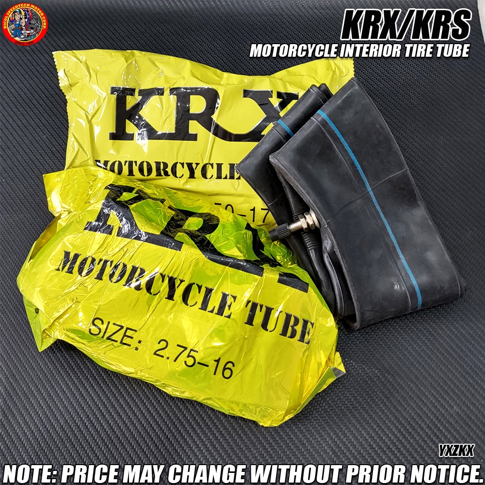 KRX/KRS MOTORCYCLE INTERIOR TIRE TUBE (YXZKX) | Shopee Philippines