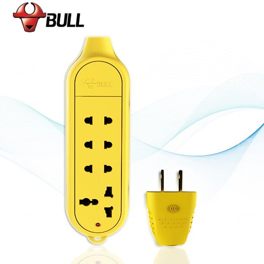 Bull Unbreakable Series 4-Outlet Extension Socket- (GNTP-C5)- without ...