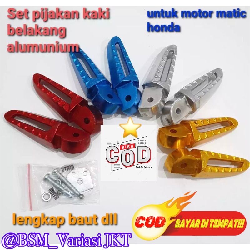 Step Footrest Step honda beat vario110 vario 125 vario 150 old/new vnc ...