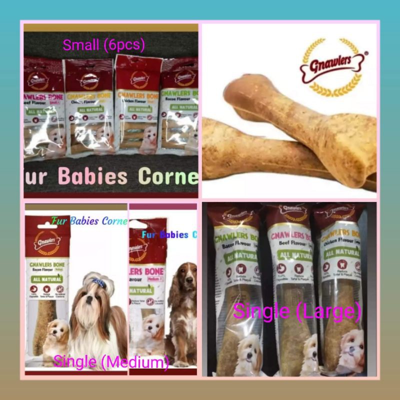 Gnawlers Bone All Natural Dog Treats / Gnawlers Bone Large/Gnawlers ...