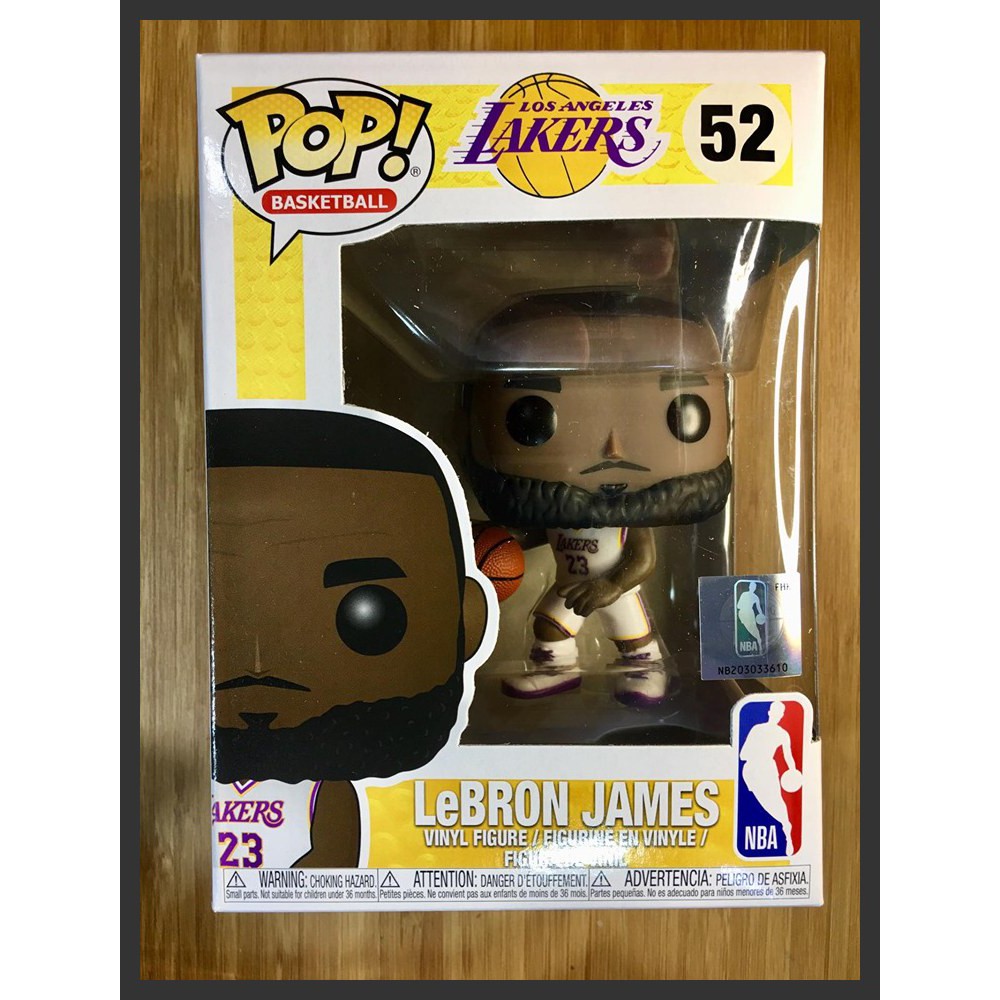 Funko POP! NBA: Lakers LeBron James #6 Collectibles Multicolor 889698657921 - Best Buy - View #10
