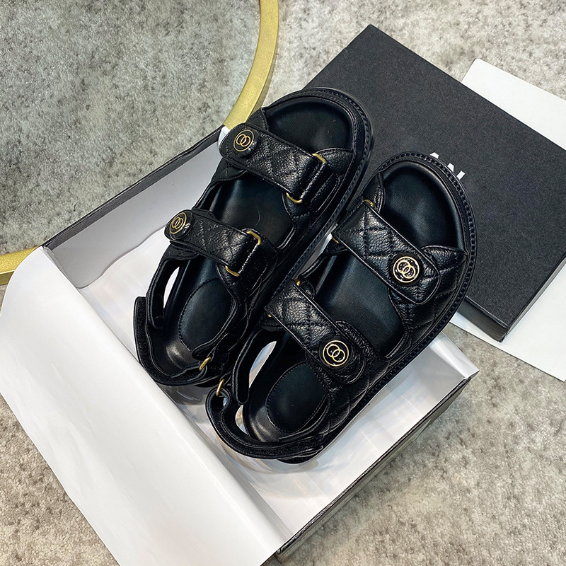 Chanel velcro best sale sandals 2020