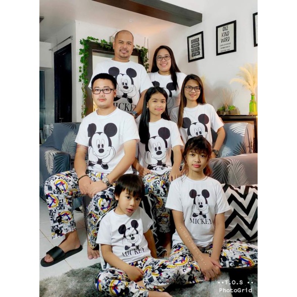 Family terno pajamas hot sale