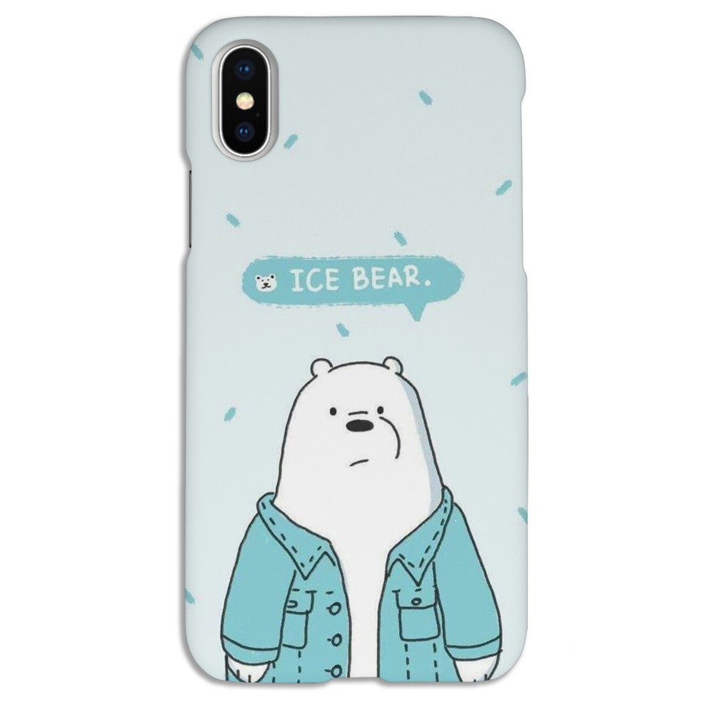 ice bear Hard Phone case for Huawei P20 P30 nova 2 Lite Y7 Y6 Y9