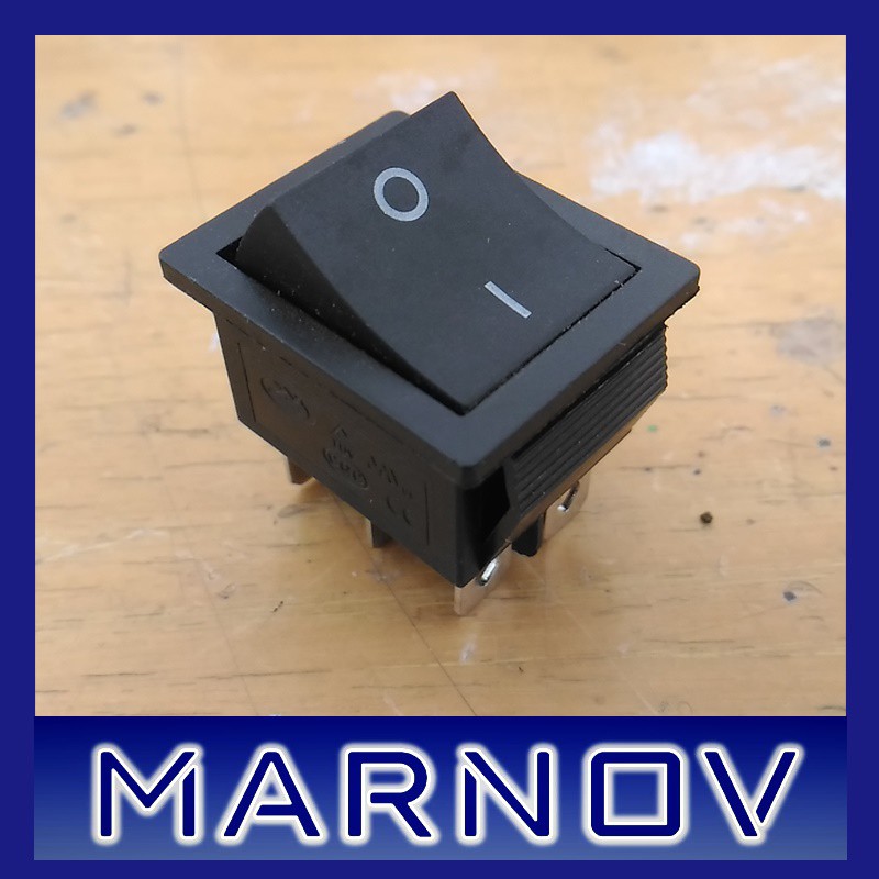 Rocker Switch 6P Black Switch | Shopee Philippines