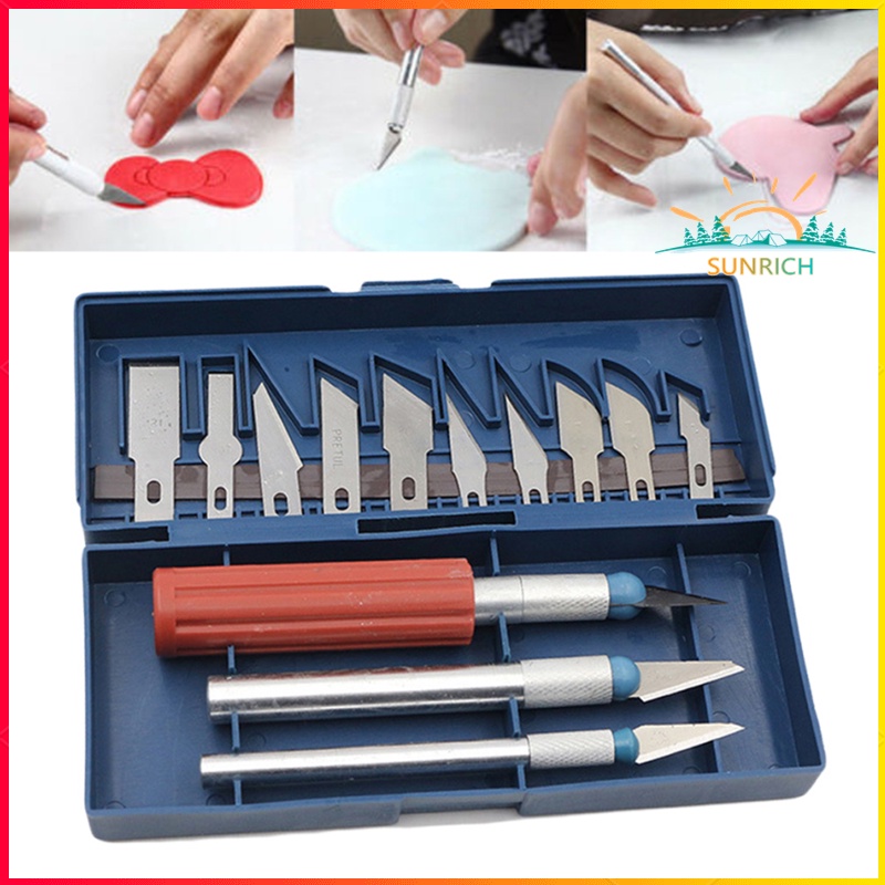 13Pcs Precision Pen Knives Set Polymer Clay Carving Knives Model ...