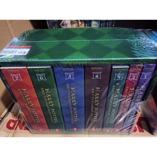 Scholastic harry best sale potter set