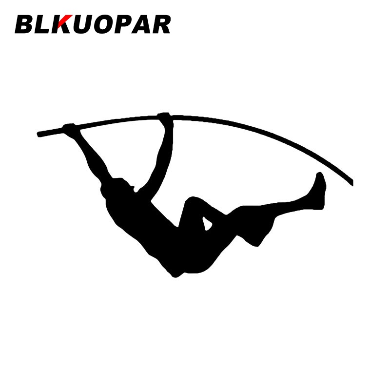 BLKUOPAR Pole Vault Car Sticker Waterproof Sunscreen Graphics Decal