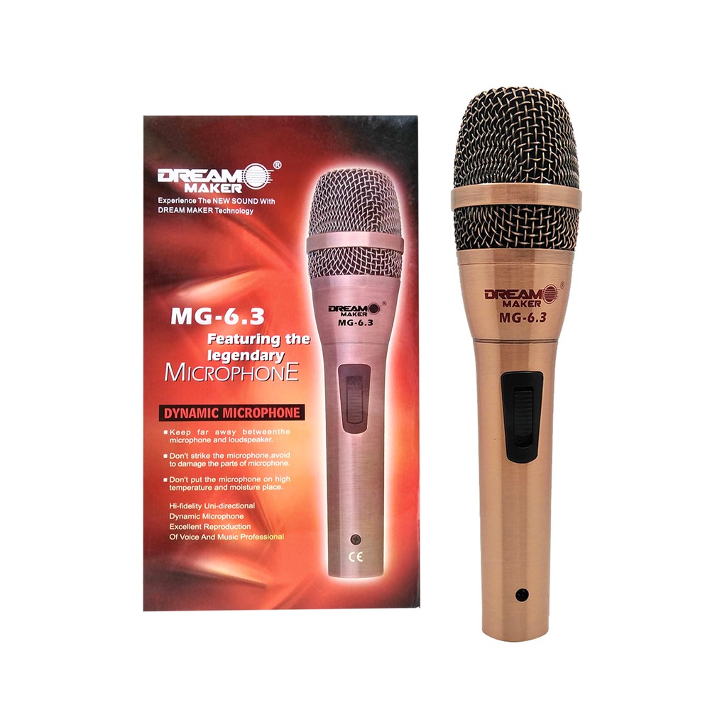 Dream Maker MG 6.3 Microphone Shopee Philippines