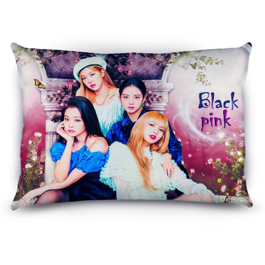 Black 2024 pink cushion