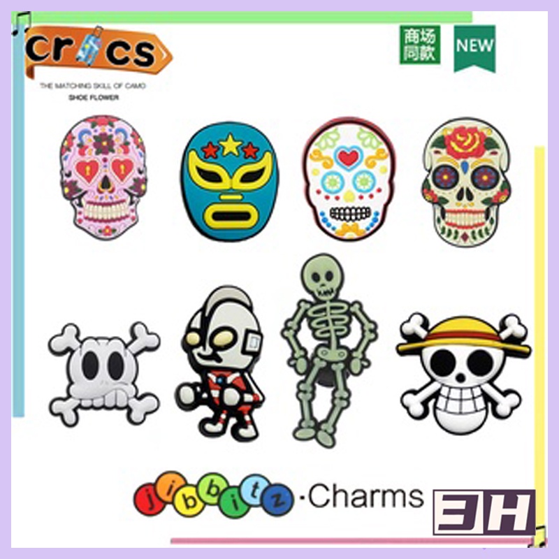 Skeleton/Crocs jibbitz/High Quality jibbits/authentic/jibbitz set