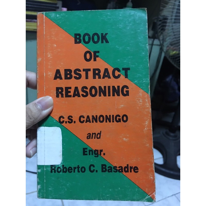 Book of Abstract Reasoning by C.S. Canonigo and Engr. Roberto C