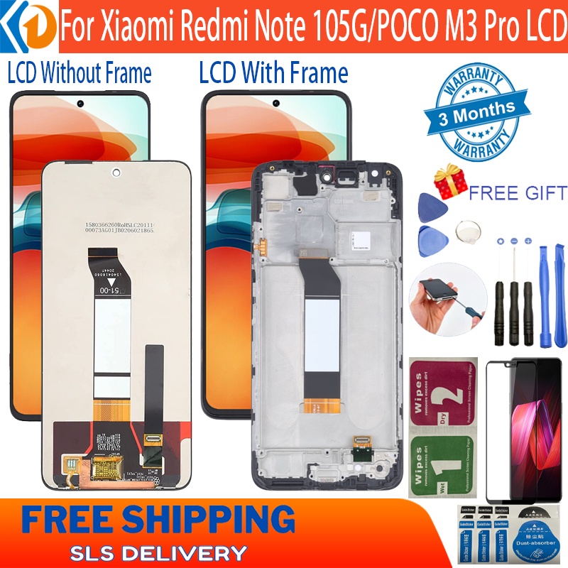 Original For Xiaomi Redmi Note 10 5G M2103K19G / POCO M3 Pro 5G ...