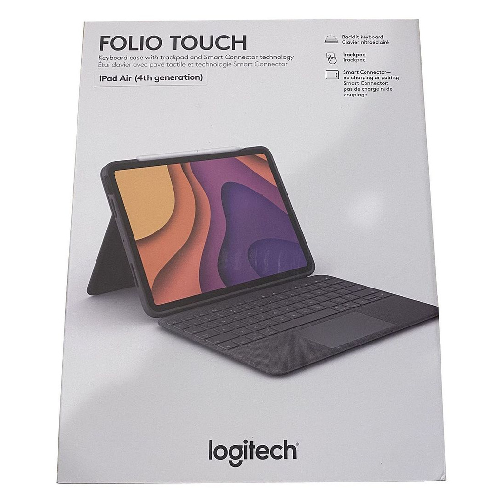 Logitech Folio Touch Keyboard and Trackpad Cover (English) for