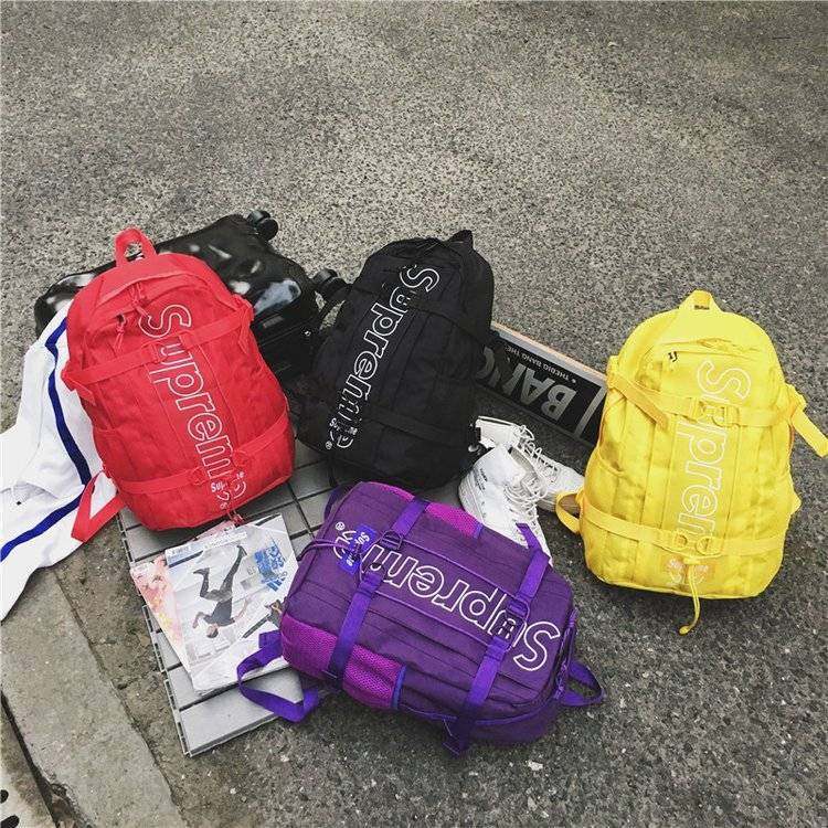 Supreme backpack fw18 red online