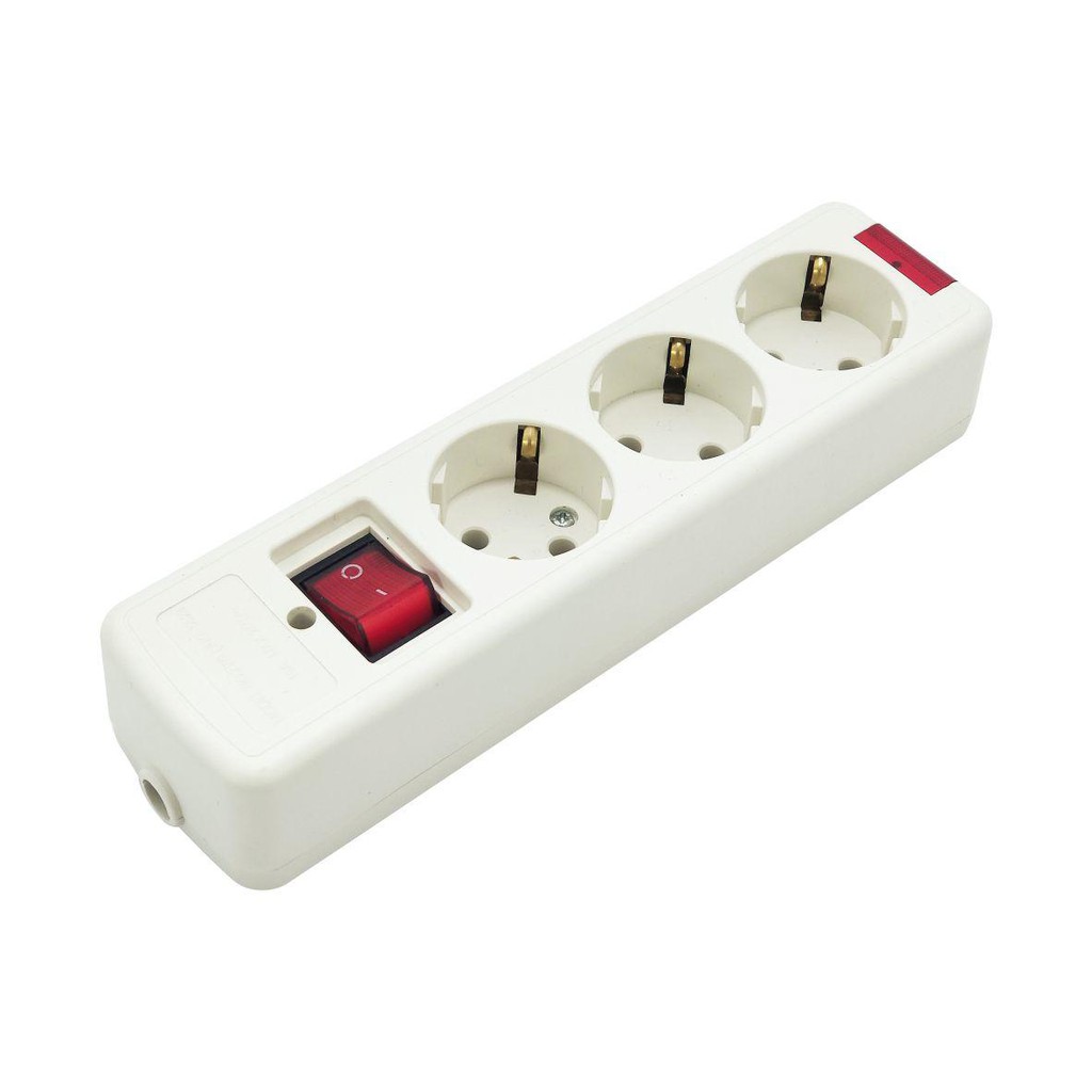 TOMBOL Suksestech Socket Plug Socket With 3-hole ON OFF Button 5523 ...