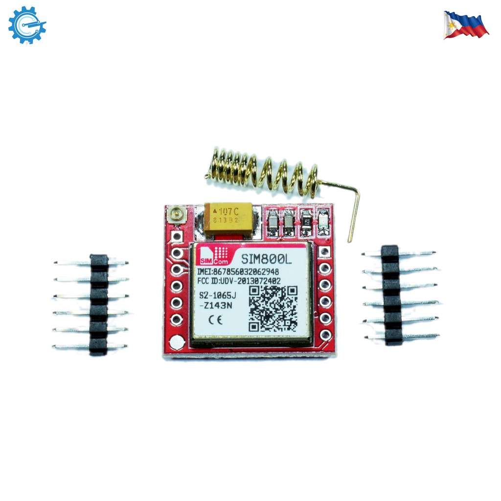 SIM800L GPRS GSM Module with Microsim Card Board | Shopee Philippines