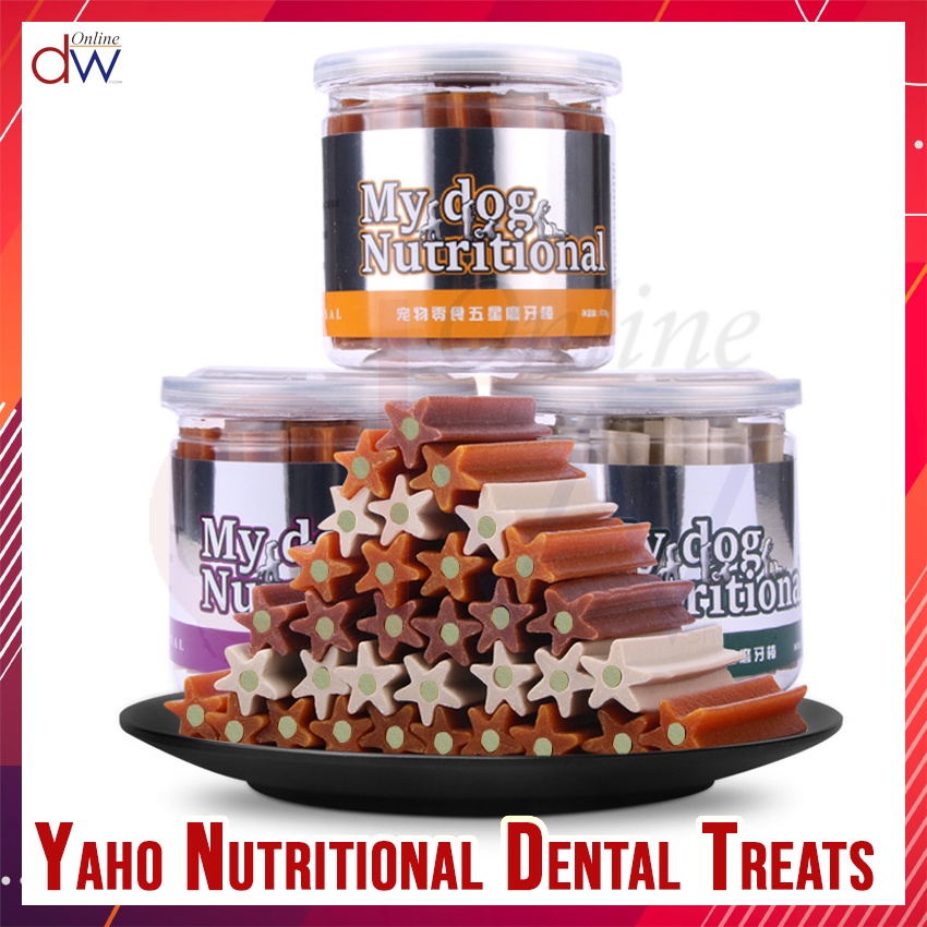 Dog Dental Nutrition Reference: Yaho My Dog Nutritional Dental Sticks Dentastix Pet Snack Dog
