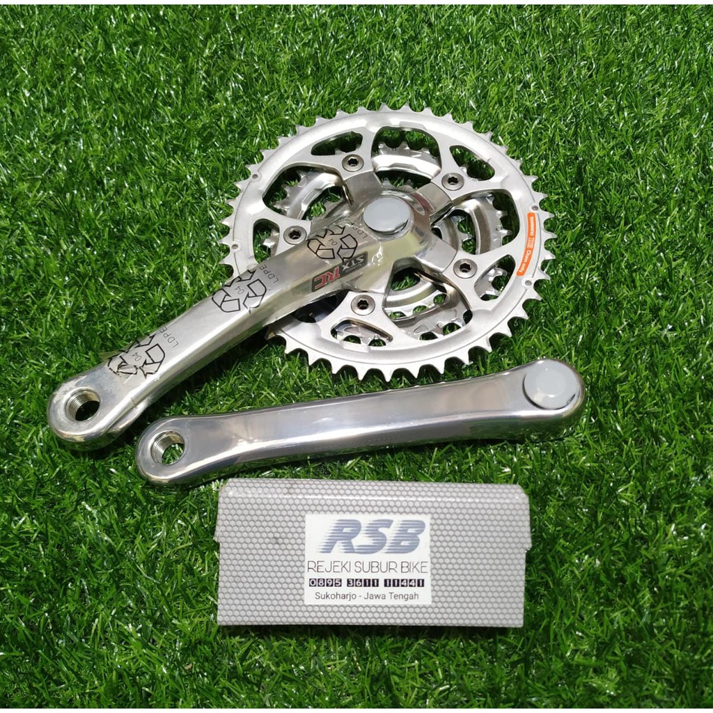 Crank Shimano Stx Rc And Stx Japan Nos Crank Mtb Vintage Bike Fc Mc