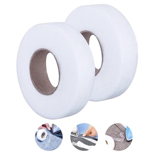 6 Rolls of Iron On Hemming Tapes Non-woven Fabric Tapes Double Sided  Adhesive Tapes 