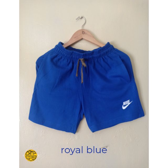 Royal blue nike cheap sweat shorts