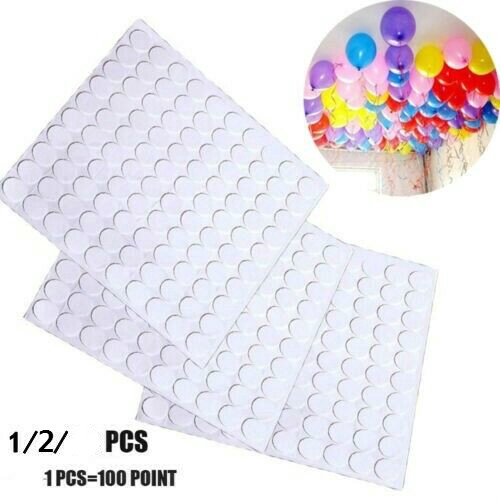 200 points Balloon Glue Dot Ceiling Party Wall Stickers