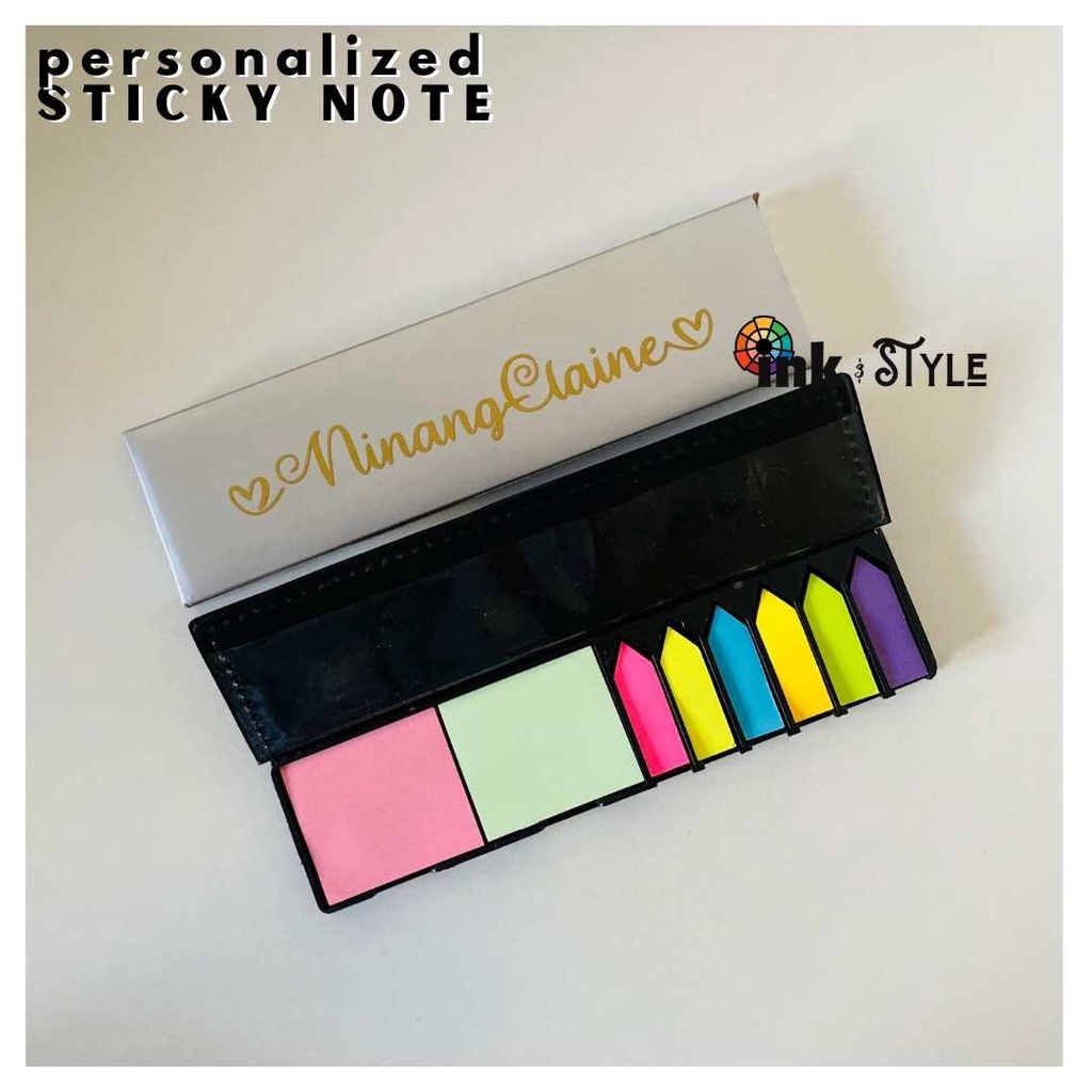 Ink And Style PH - Personalized Sticky Notes - MEMO DESK PAD - OFFICE ...
