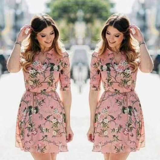 Rose gold hot sale dress casual