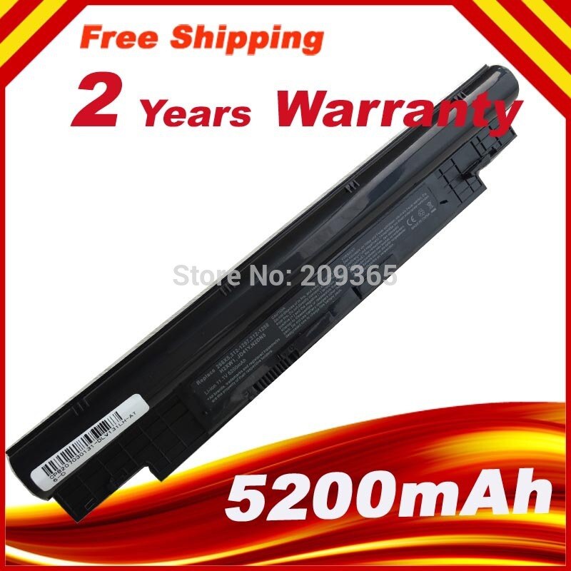 268X5 H7XW1 N2DN5 312-1258 JD41Y 451-11845 Remplacement de la batterie d'ordinateur portable pour Dell Inspiron 13Z 14Z (N411Z) N311Z N411Z Vostro