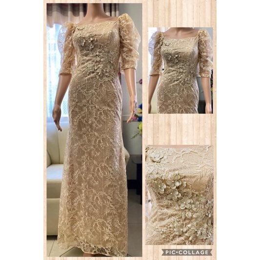 Formal dress outlet for wedding sponsor