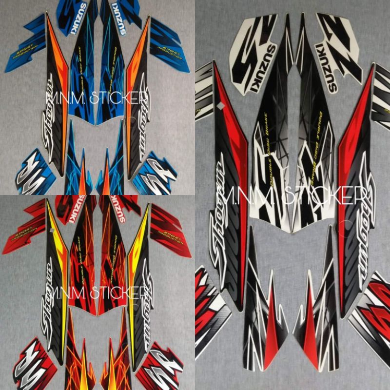 SHOGUN SP 125 DECALS/STICKER | Shopee Philippines
