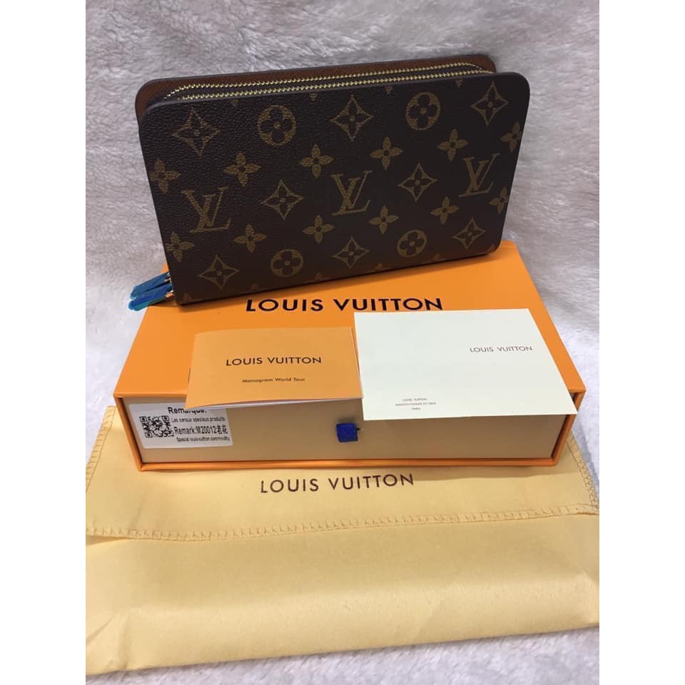 Louis Vuitton Double Zip Clutch