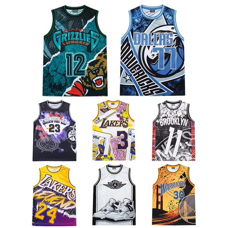 BASKETBALL UNISEX JERSEY FULL SUBLIMATION NEW EDITION P-ALLSTAR01