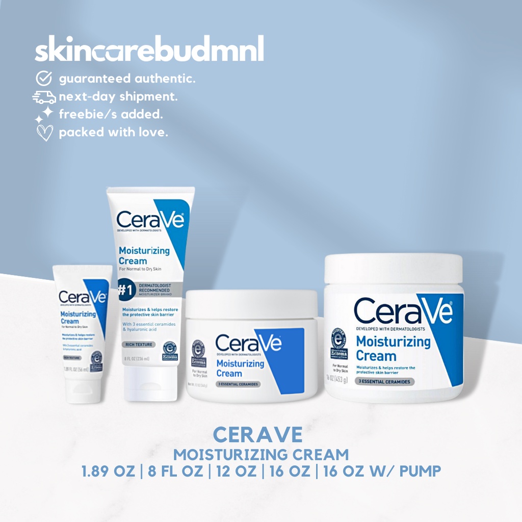 CeraVe US Moisturizing Cream for Face and Body by skincarebudmnl (1