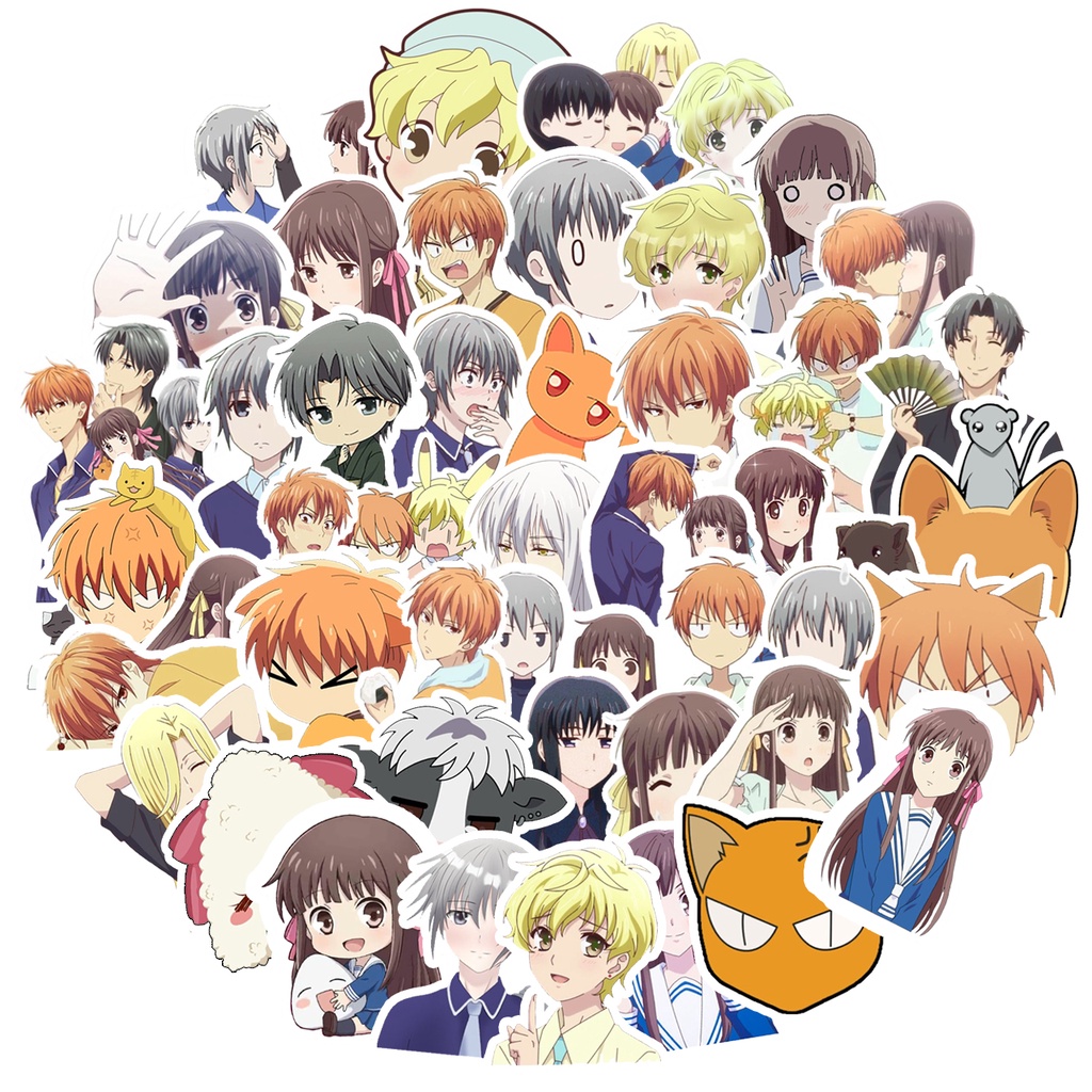 Fruits Basket Anime Sticker Pack (45pcs) Shopee Philippines