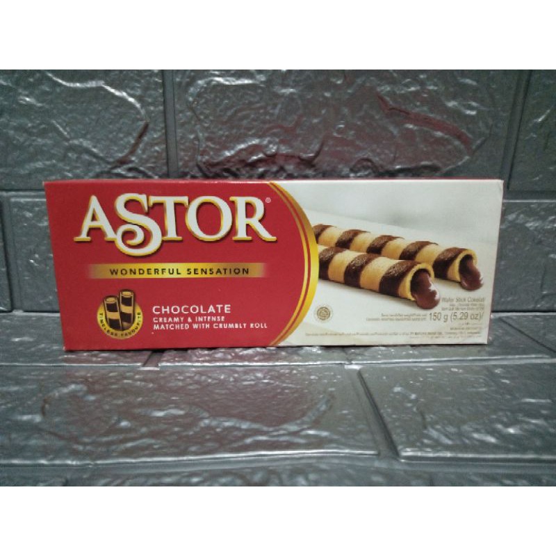 Astor Wafer Stick Chocolate 150g Shopee Philippines