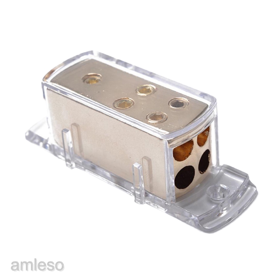 4/ Car Audio Stereo Amp Ground Cable Distribution Block | Shopee ...