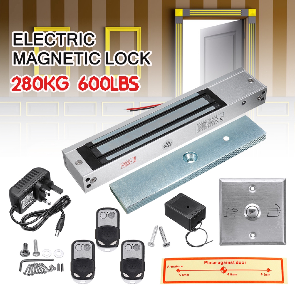 280KG 600LB System Electric Access Door Lock & 3 Remote