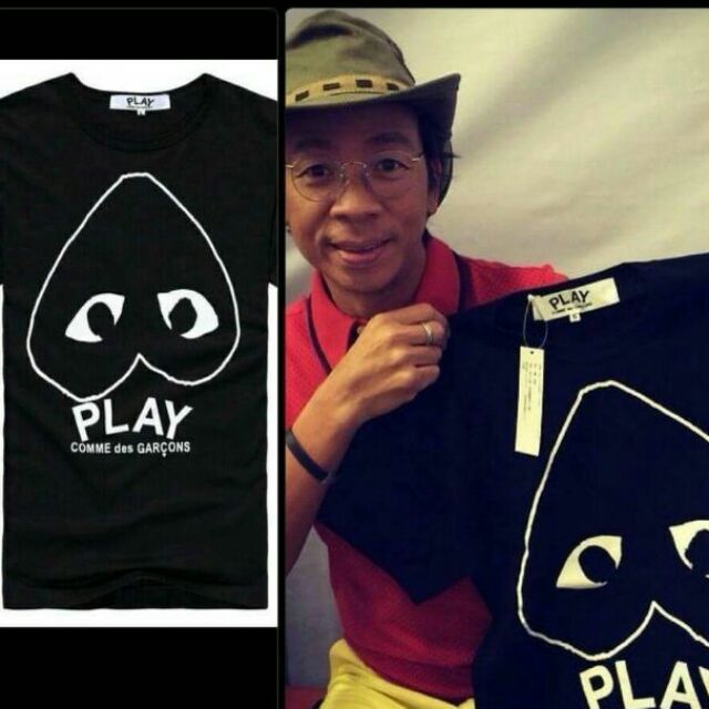 Comme des Garcons inspired PLAY tee shirts Shopee Philippines