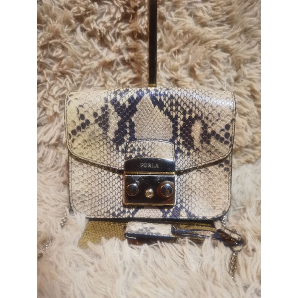 Furla cheap metropolis snake