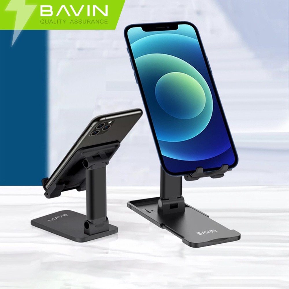 Bavin Ps01 Universal Phone Stand Adjustable Folded Desktop Bracket 