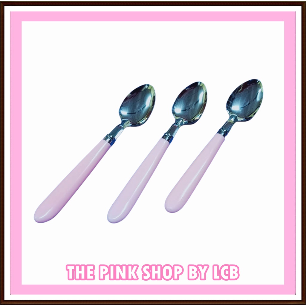 PINK Medium Spoon (16.0cm) | Shopee Philippines