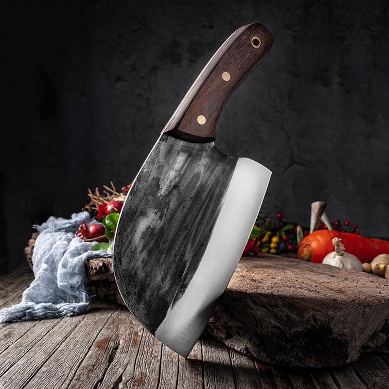 Hand-Forged round Head Old-Fashioned Kitchen Knife Super Fast