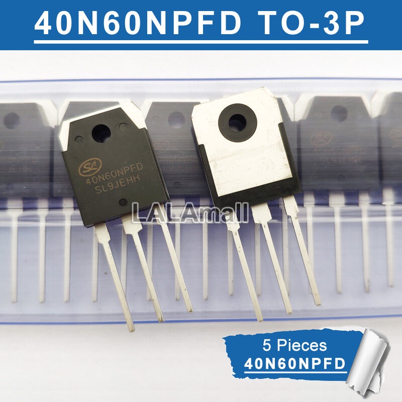 5pcs Original 40N60NPFD TO-3P 40N60FD1 40N60 SGT40N60NPFD TO3P 600V 40A ...