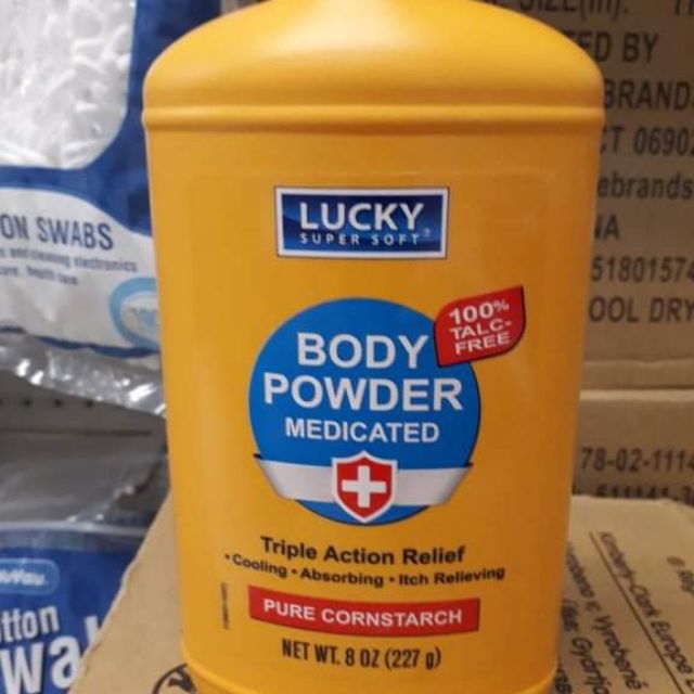 Medicated Body Powder Cooling Anti-Itch Talc free 227g | Shopee Philippines