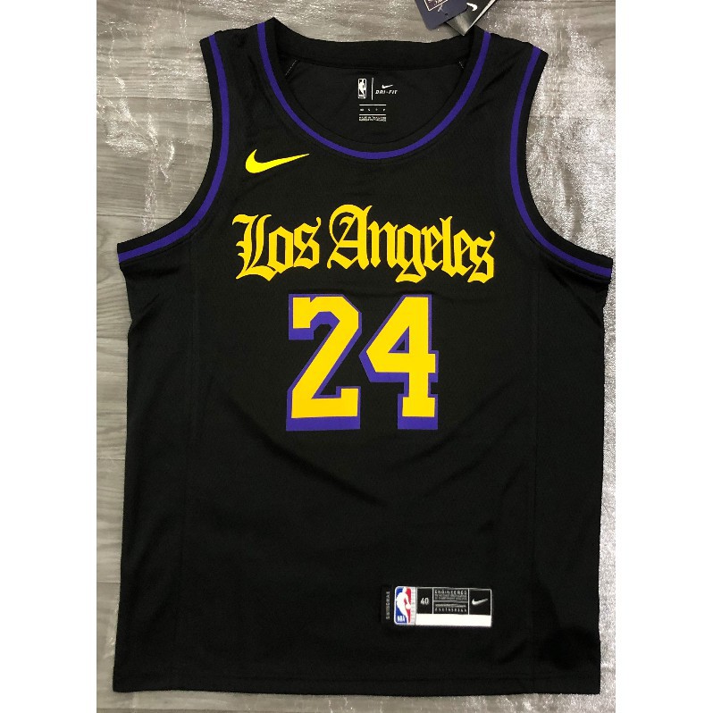 US$ 26.00 - 23-24 LAKERS REAVES #15 Black City Edition Top Quality Hot  Pressing NBA Jersey - m.