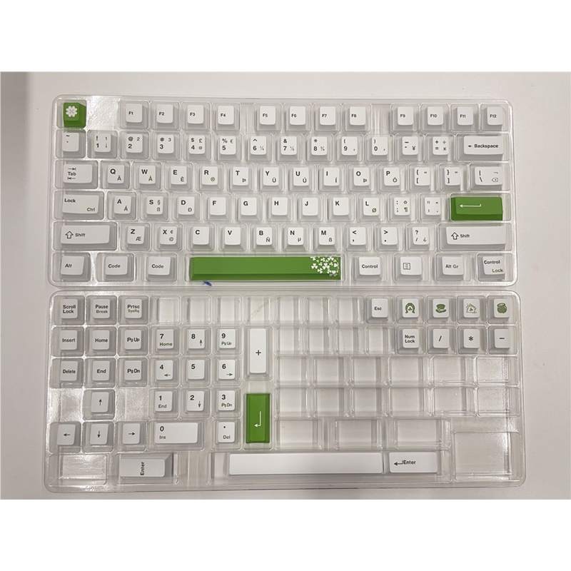 Irish keycap original height PBT thermal sublimation adaptive