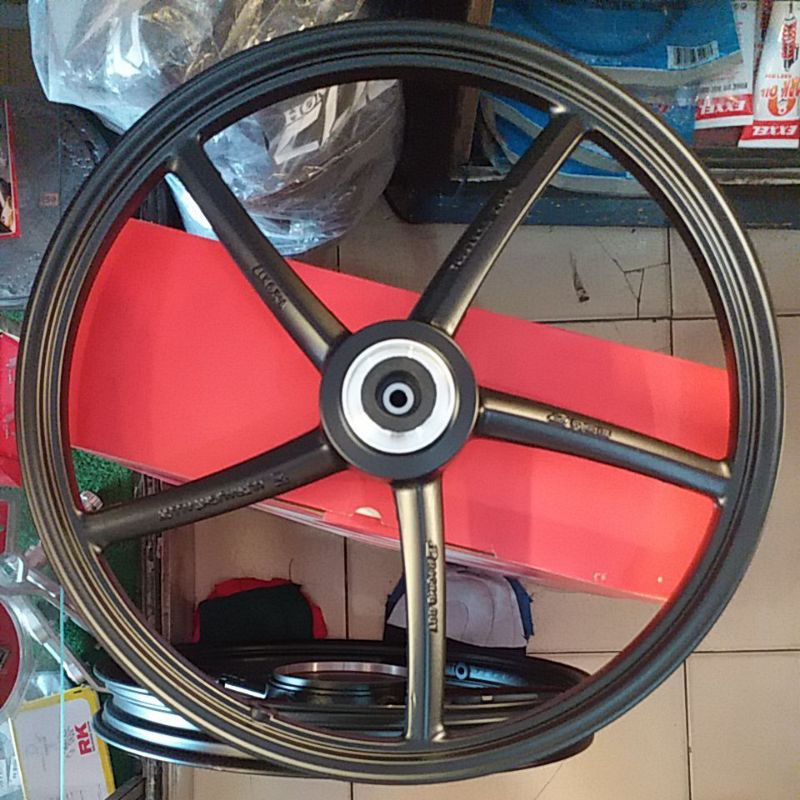 Racing Boy Sports Rim RB5 Mags for Yamaha Mio Sporty, F: 1.20 R: 1.40 ...