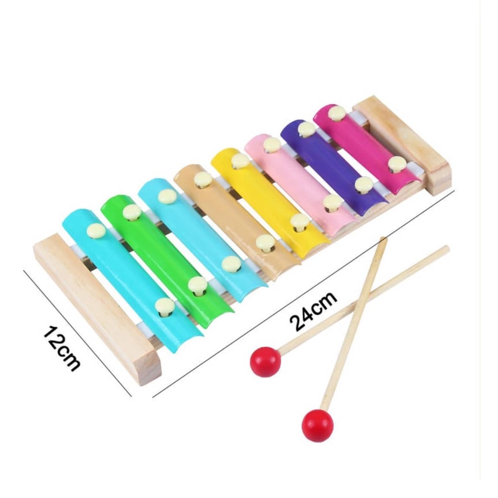 Educational Wooden Xylophone Montessori Toy | Shopee Philippines