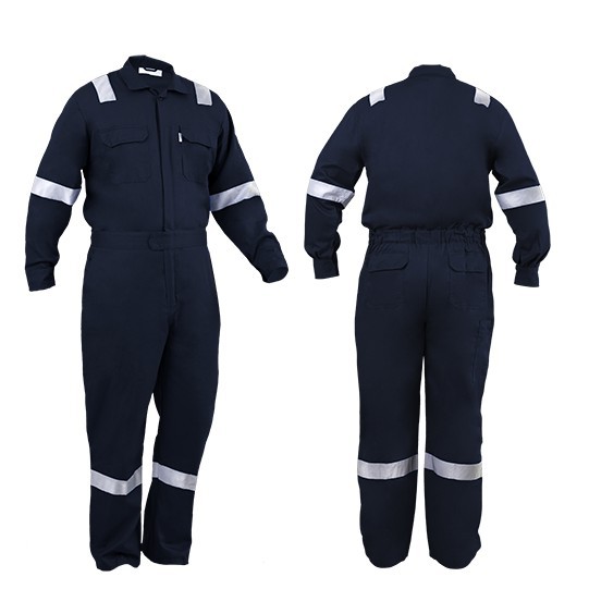 SHAMARR 100% PRESHRUNK COTTON SAFETY COVERALL / OVERALL 190GSM | Shopee ...